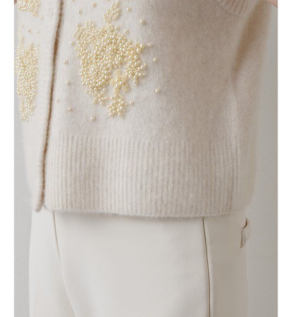 GEMINI「【GEMINI】ビーズニットジレ」|ニット・セーター|