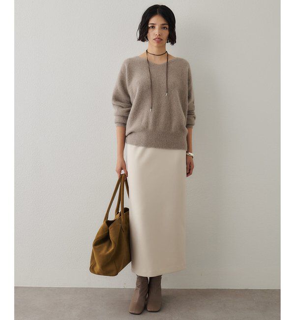  「ハイウエストジャージースカート」|スカート|