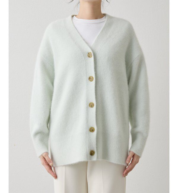  「フォックスウールロングカーディガン」|ニット・セーター|