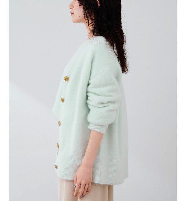  「フォックスウールロングカーディガン」|ニット・セーター|