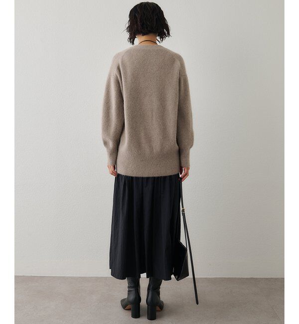  「フォックスウールロングカーディガン」|ニット・セーター|