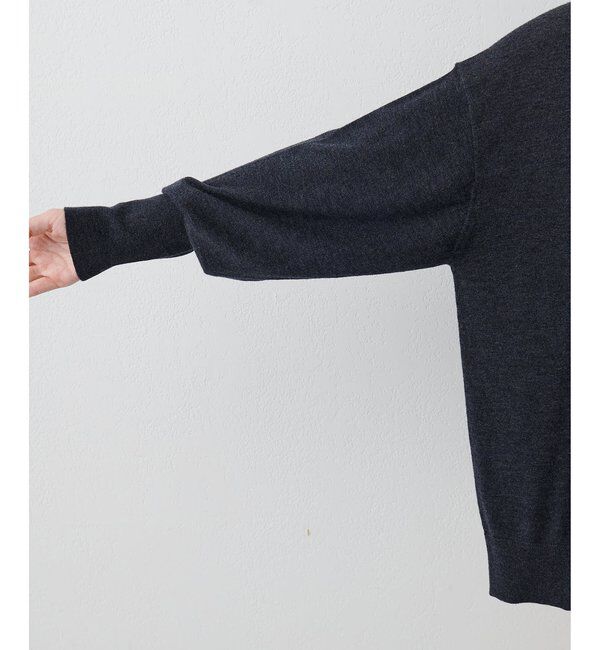  「ハイゲージワイドタートルプルオーバー」|ニット・セーター|