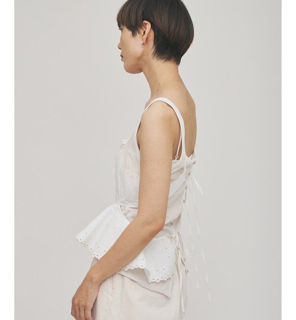 GEMINI「【GEMINI】スカラップキャミソール」|シャツ・ブラウス|