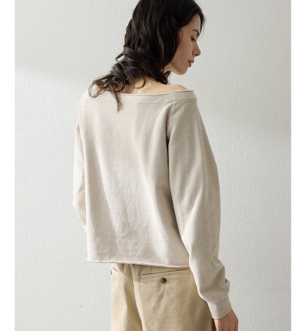  「【一部店舗＆WEB限定カラー】オフショル刺繍プルオーバー」|Tシャツ・カットソー|