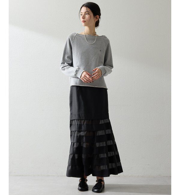  「【一部店舗＆WEB限定カラー】オフショル刺繍プルオーバー」|Tシャツ・カットソー|