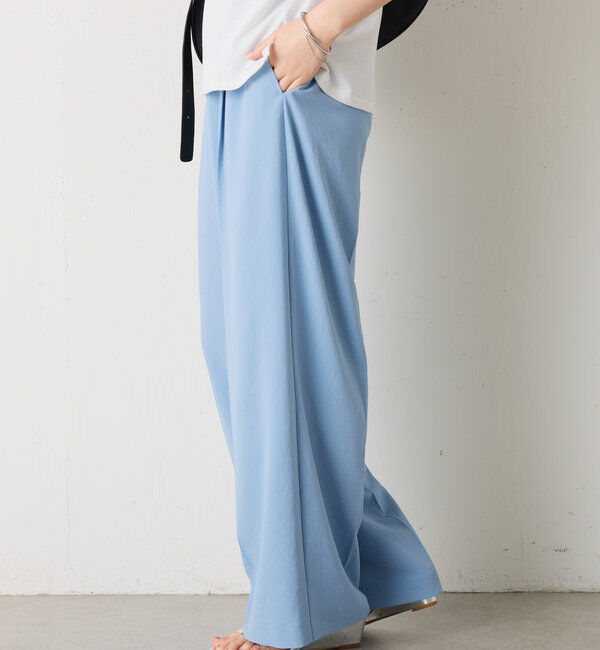  「ジャージワイドパンツ」|チノ|