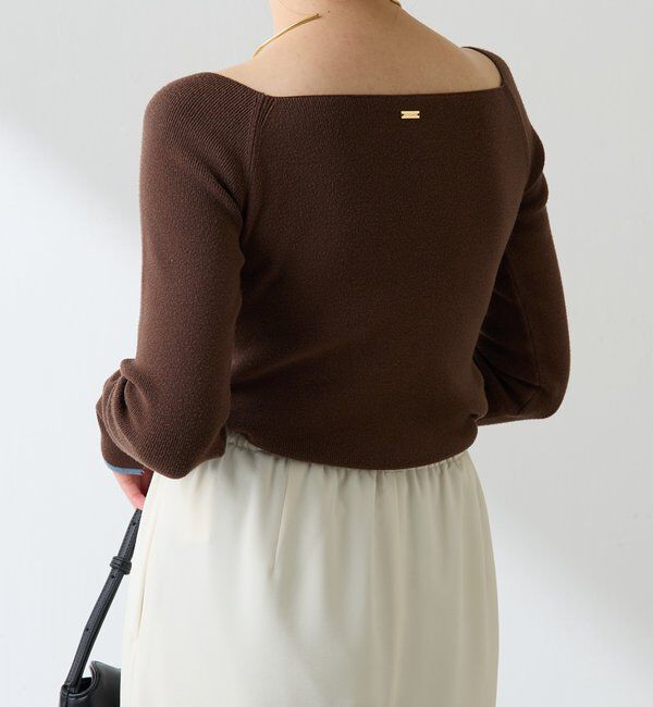  「【2通りで着れる】オフショルダーニット」|ニット・セーター|