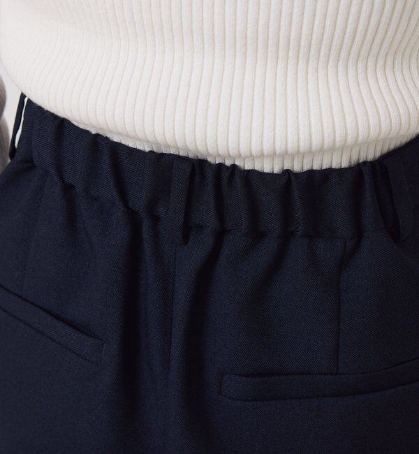  「ウールライクタックパンツ」|チノ|