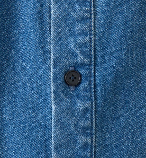  「Q.anos デニムシャツジャケット」|シャツ・ブラウス|