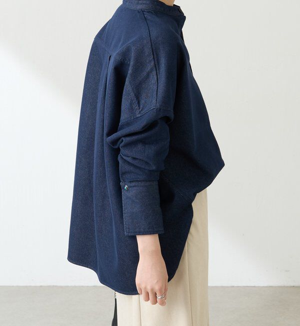  「Q.anos デニムシャツジャケット」|シャツ・ブラウス|