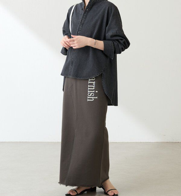  「Q.anos デニムシャツジャケット」|シャツ・ブラウス|