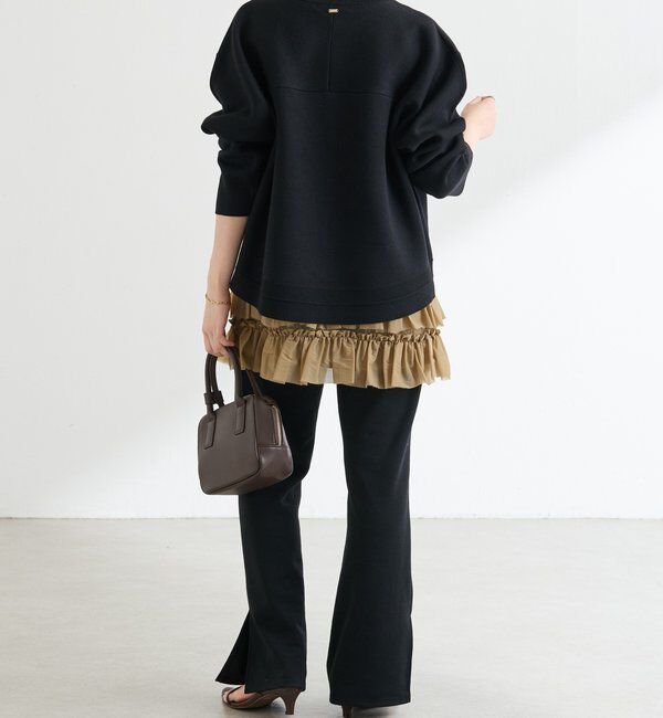  「	オーガンジーティアードチュニック」|シャツ・ブラウス|