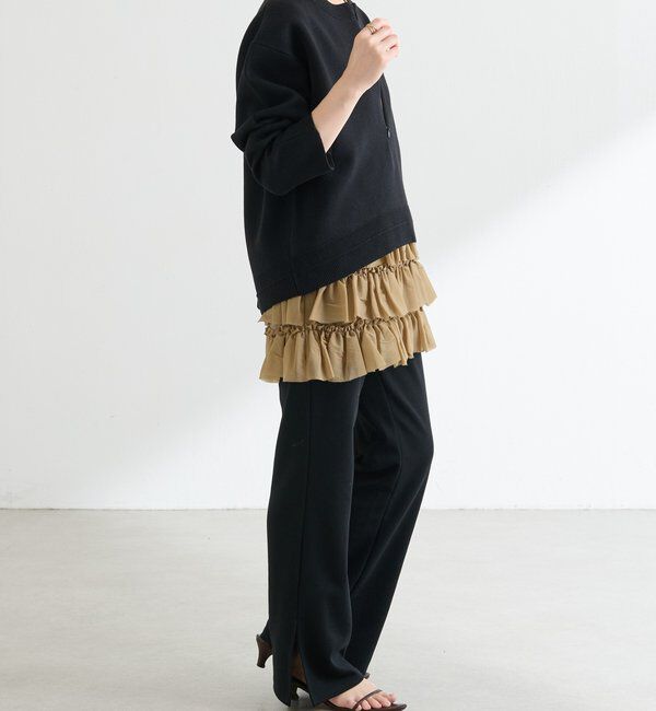  「	オーガンジーティアードチュニック」|シャツ・ブラウス|