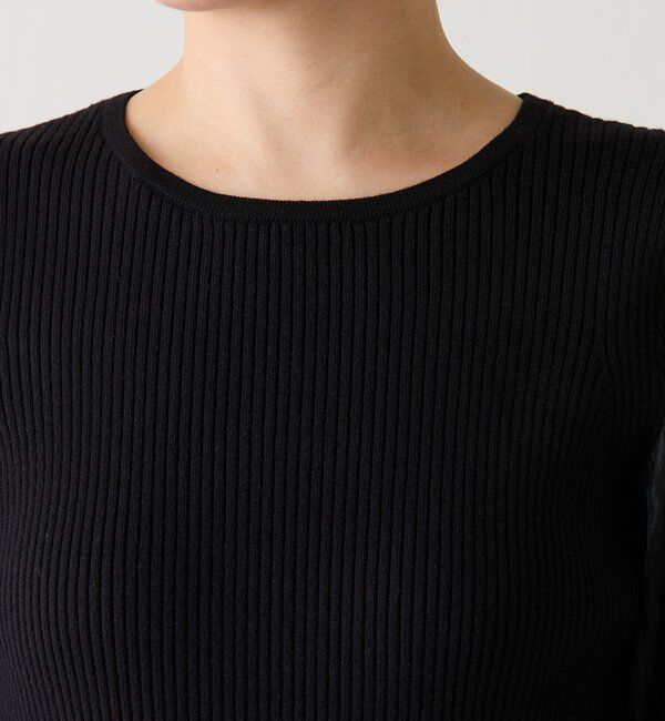  「袖プリーツコンパクトニット」|ニット・セーター|