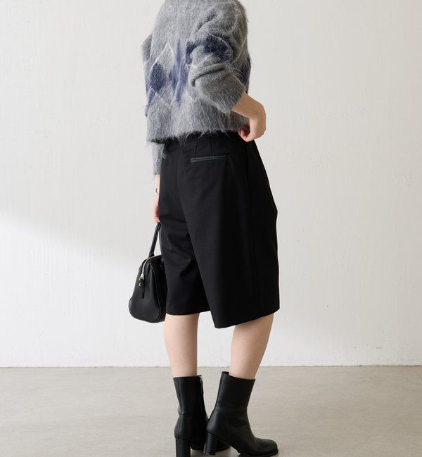  「	アーガイルシャギーカーディガン」|ニット・セーター|