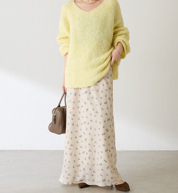  「【マルチに着れる】ウールブレンドモールオーバーニット」|ニット・セーター|