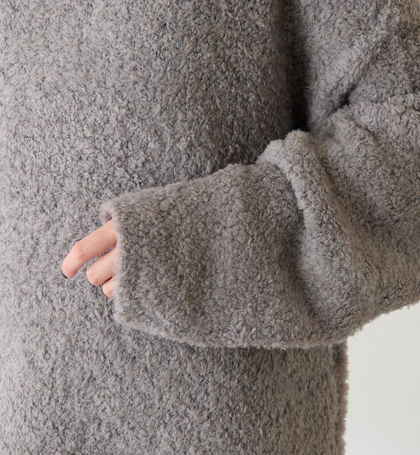  「【マルチに着れる】ウールブレンドモールオーバーニット」|ニット・セーター|