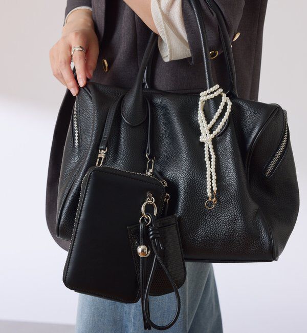  「【PAPILLONNER/パピヨネ】チャーム付きショルダーミニバッグ」|トートバッグ|