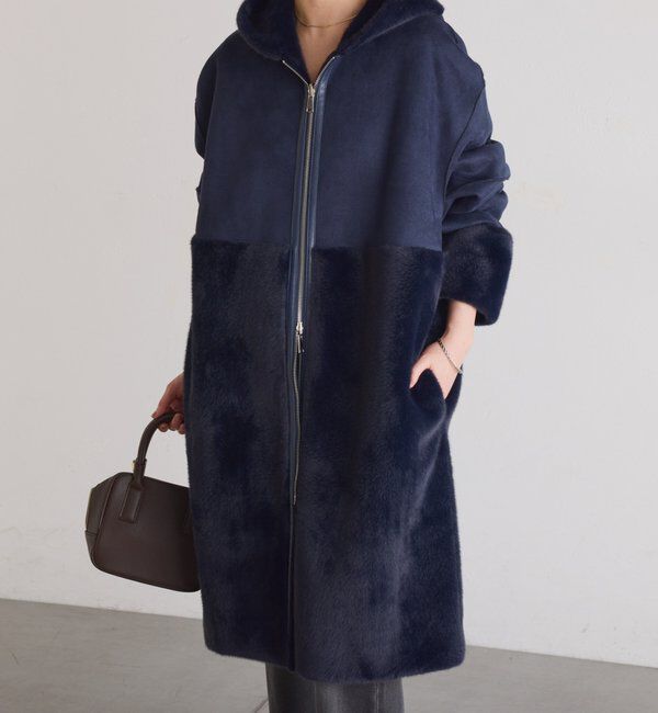  「リバーシブルフェイクファーコート」|その他|