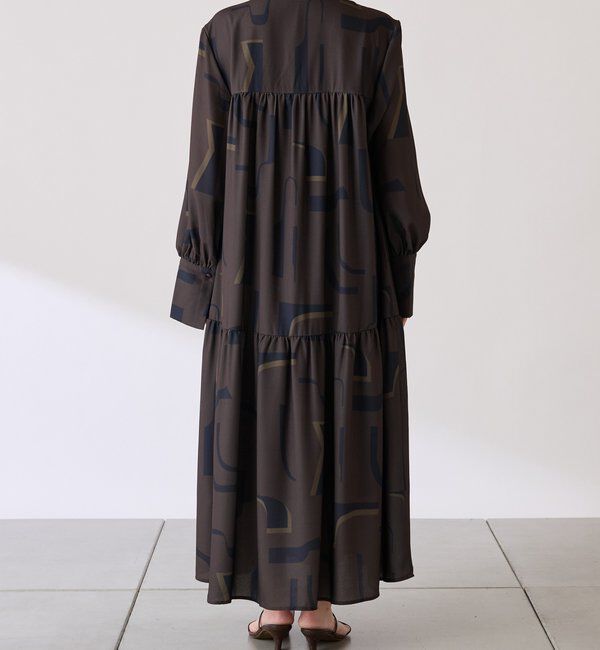  「幾何学柄ワンピース」|ワンピース|