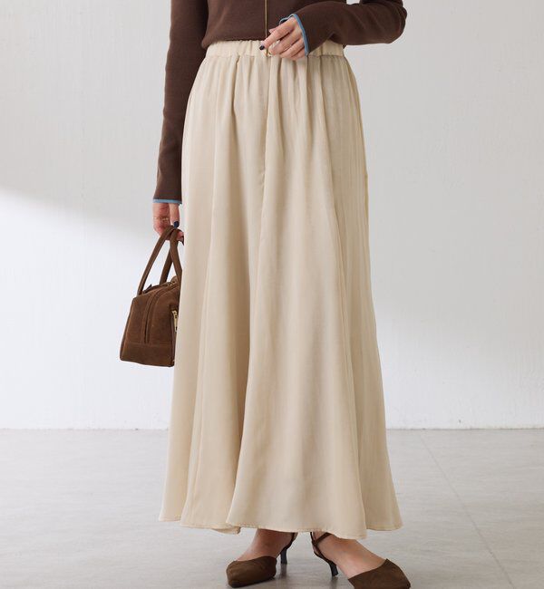  「アンチスタティックフレアスカート」|スカート|