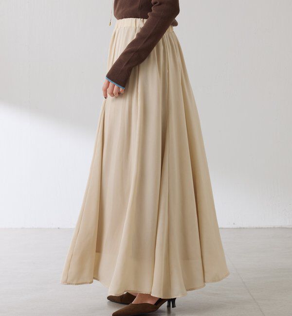  「アンチスタティックフレアスカート」|スカート|