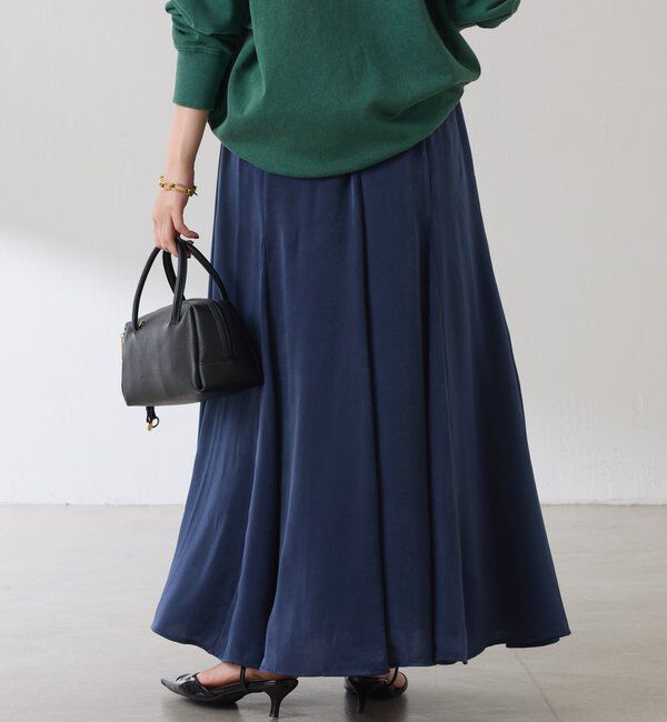  「アンチスタティックフレアスカート」|スカート|