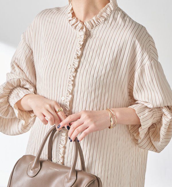  「フリルカラーシャツ」|シャツ・ブラウス|