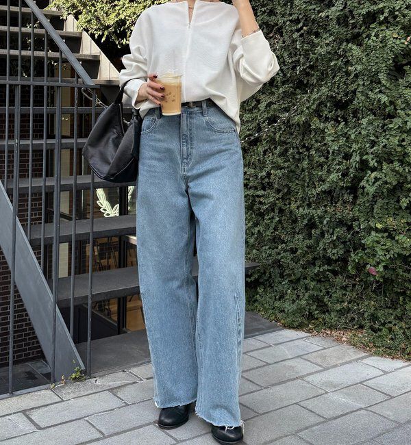  「リップルコンビダンボールプルオーバー」|Tシャツ・カットソー|