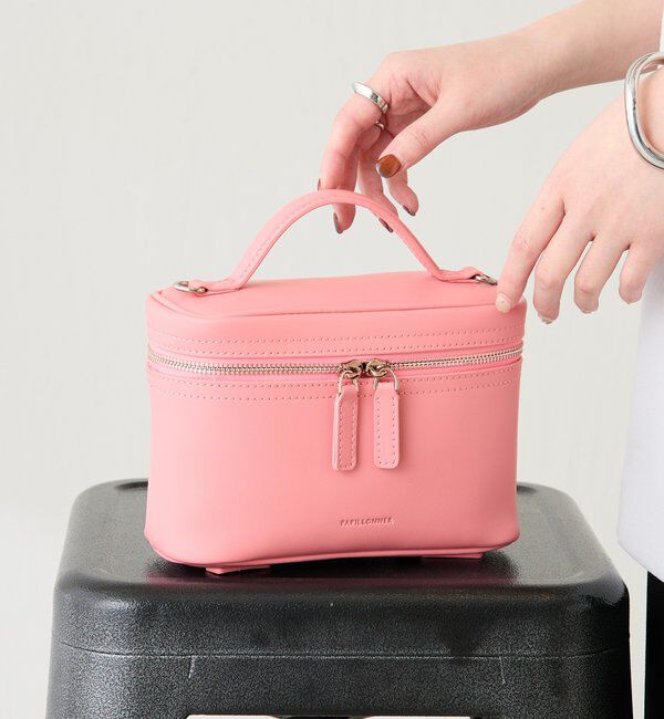  「【PAPILLONNER/パピヨネ】ミラー付きミニバニティーバッグ/セレモニー」|トートバッグ|