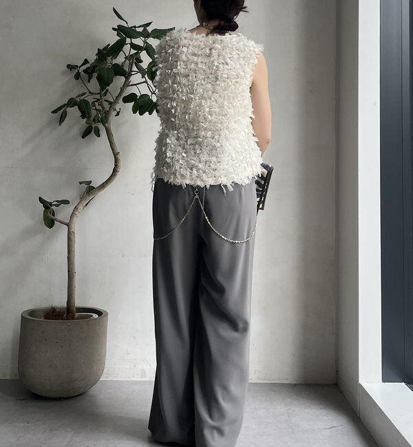  「【累計販売数3万枚突破/22色４サイズ展開！】タックワイドパンツ」|チノ|