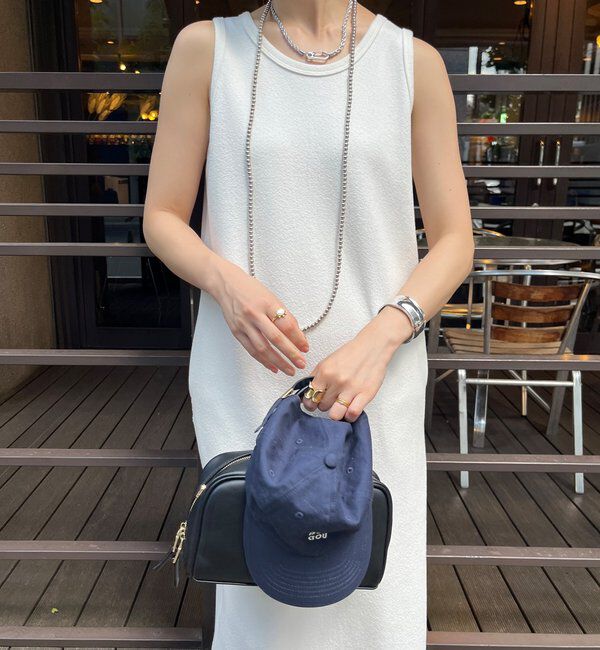  「【全骨格細見え】ブークレーダンボールタンクワンピース」|ワンピース|