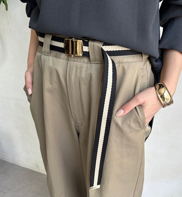  「ラインガチャベルト」|ベルト|ブラック