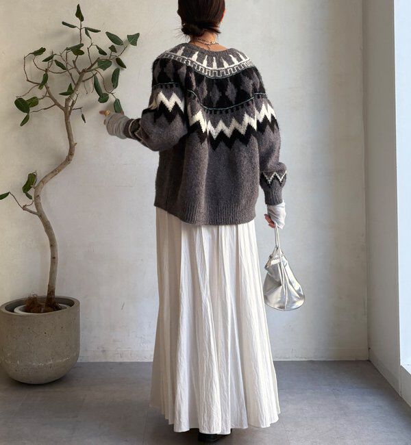  「パネルプリーツスカート」|スカート|