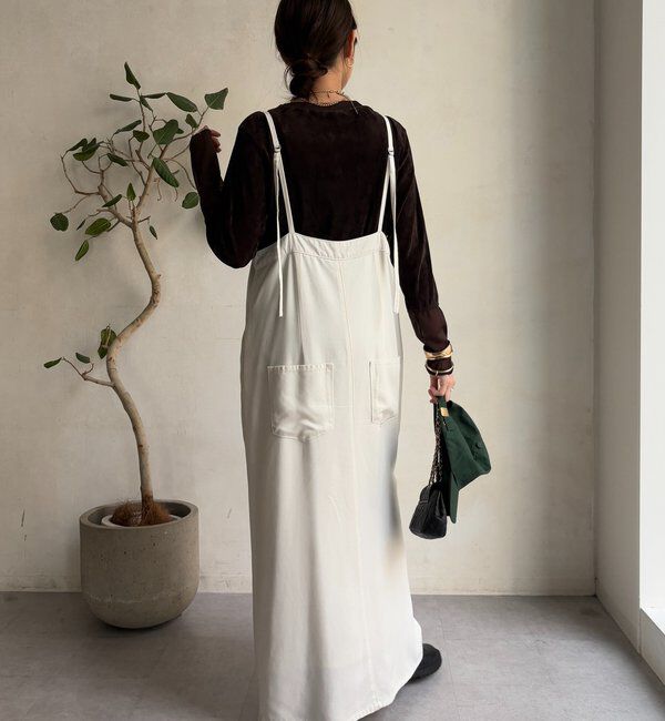  「リヨセルデニムジャンスカ」|ワンピース|