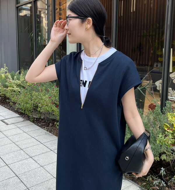  「【SAKURA&times;こっち企画】前後2WAYジップワンピース」|ワンピース|