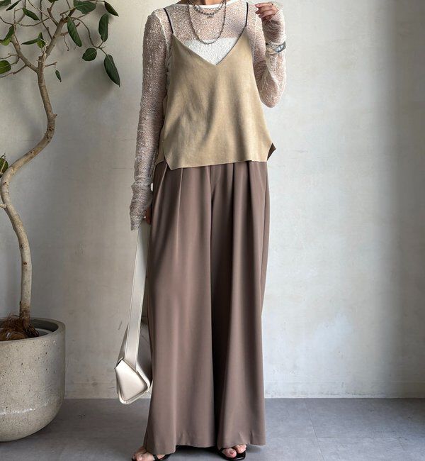  「スウェードビスチェ」|シャツ・ブラウス|