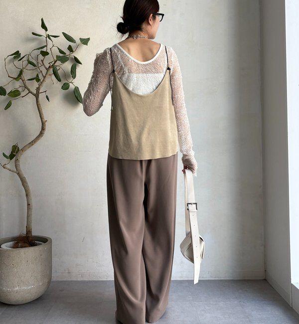  「スウェードビスチェ」|シャツ・ブラウス|