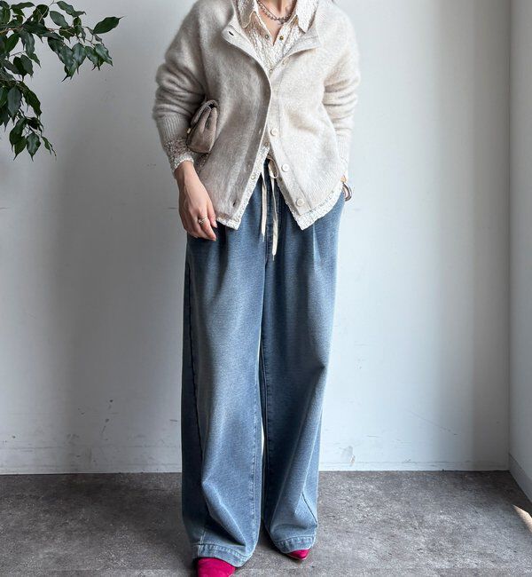  「ファーカシミヤカーディガン」|カーディガン|