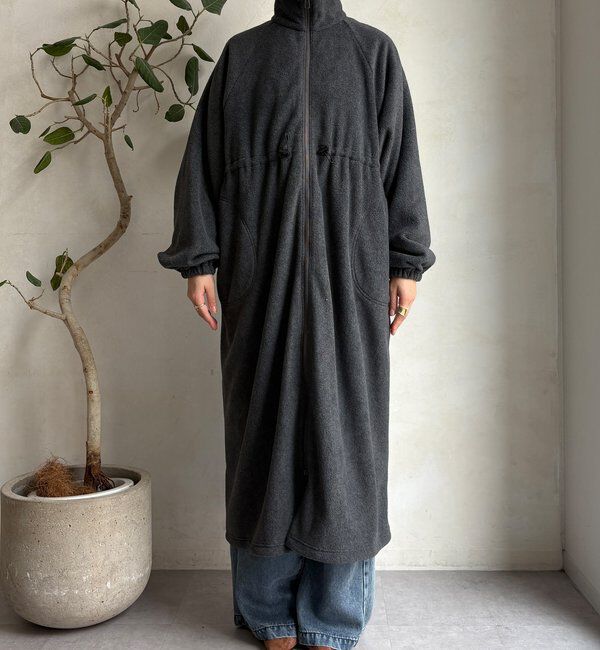  「【WEB限定】フリースロングコート」|その他|