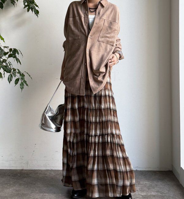  「スウェードシャツ」|シャツ・ブラウス|