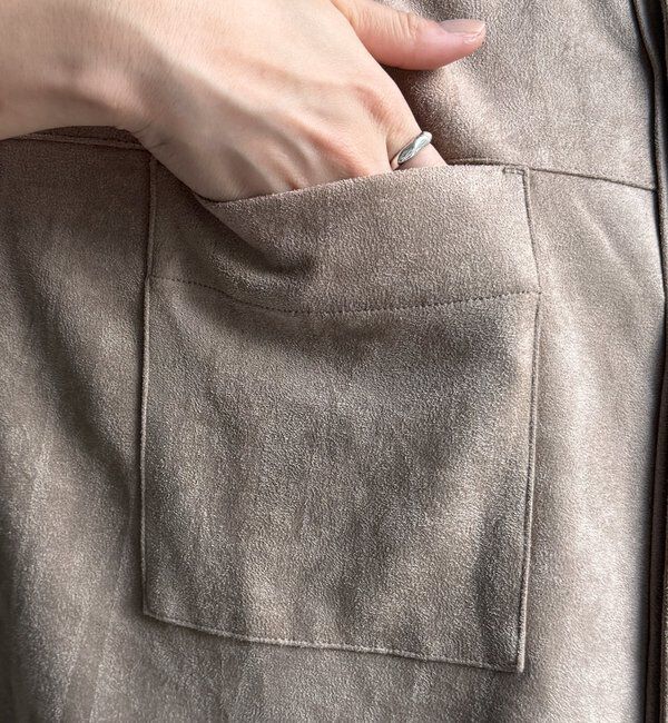  「スウェードシャツ」|シャツ・ブラウス|