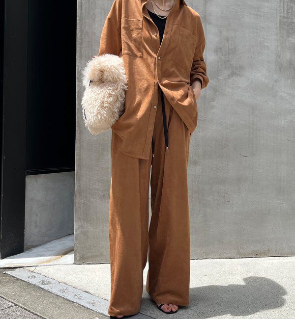  「スウェードシャツ」|シャツ・ブラウス|