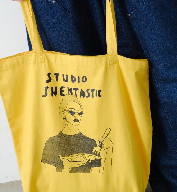  「【WHIMSIC】シェンタスティック スタジオシルクスクリーンプリントBAG」|トートバッグ|