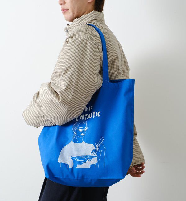  「【WHIMSIC】シェンタスティック スタジオシルクスクリーンプリントBAG」|トートバッグ|