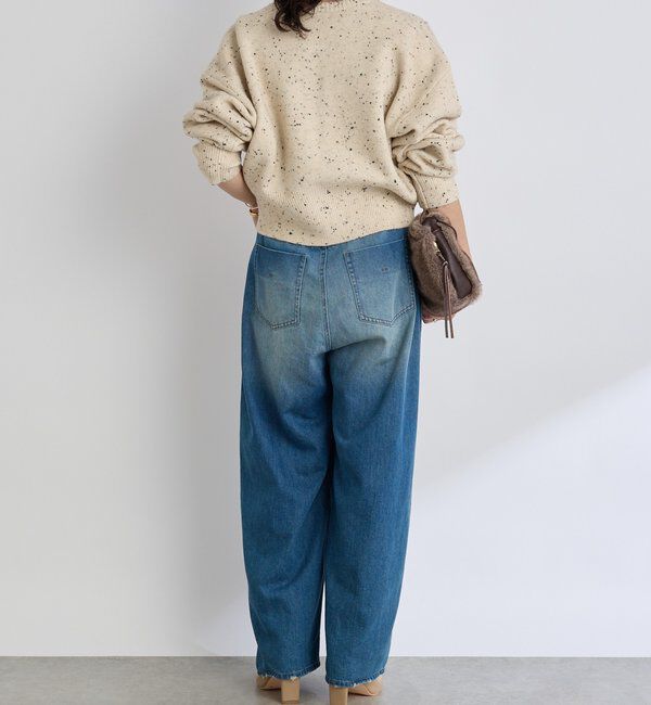  「【カーディガンとしても着れる】ショートZIPニット」|ニット・セーター|