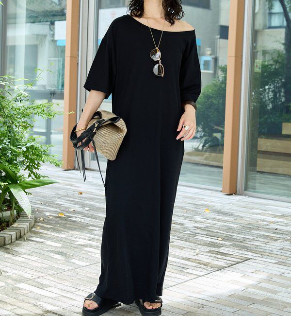  「【新色追加！】【MONN.:.(モン)】オープンネックワンピース」|その他|