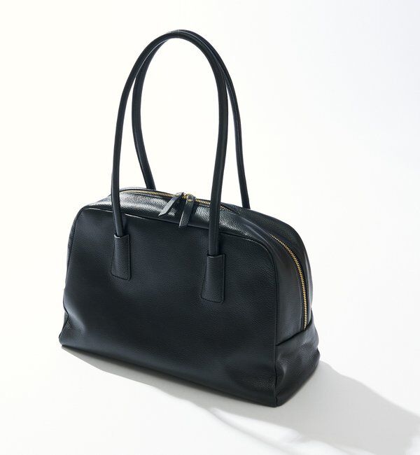  「【収納力◎】ロングハンドルレザーボストン」|ショルダー・メッセンジャー|