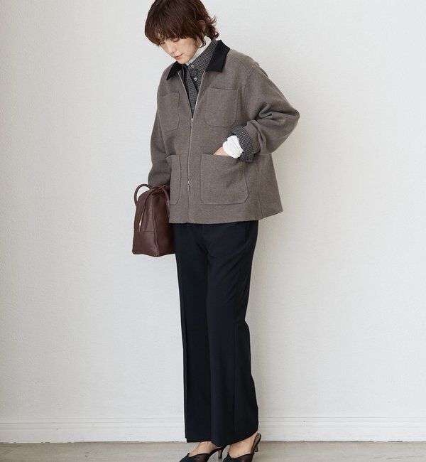  「ニットハンティングジャケット」|カーディガン|