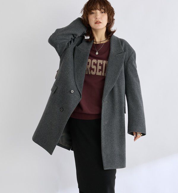  「【大人ハンサム】ウールビーバーテーラードコート」|その他|